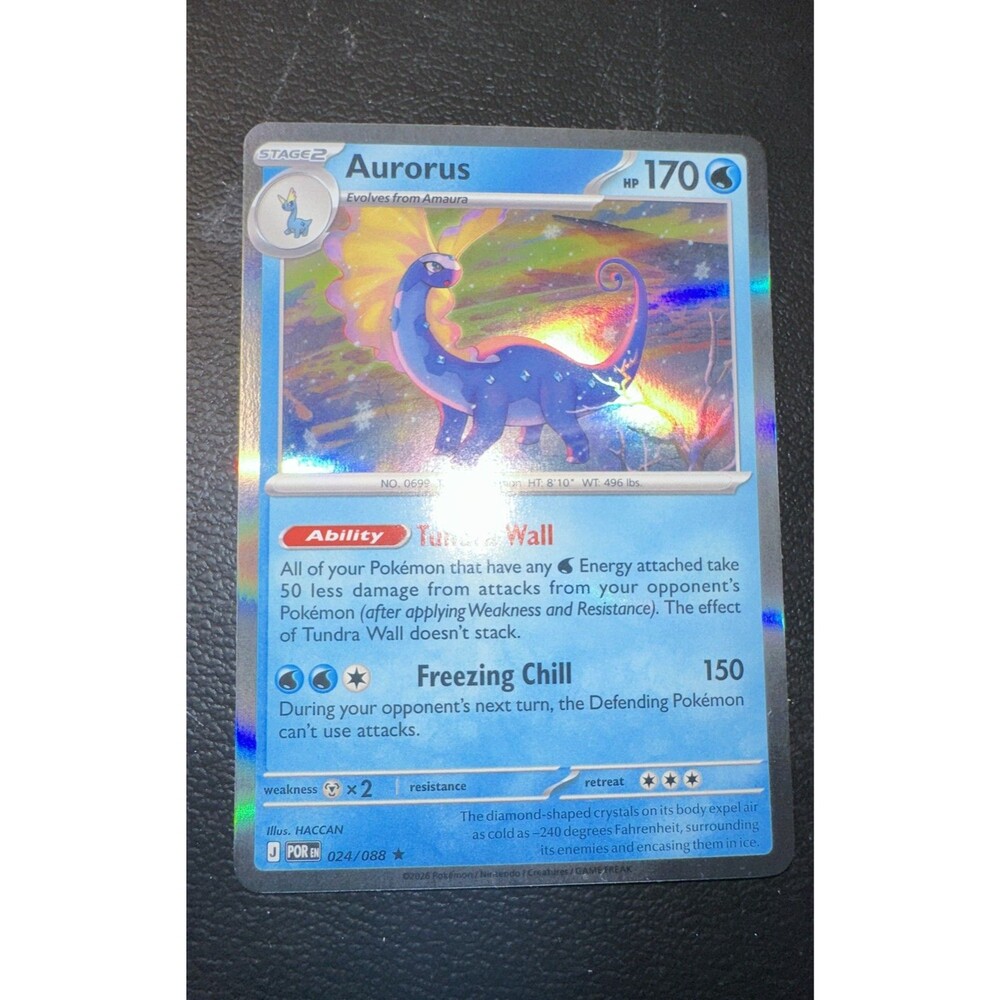 Aurorus 024/088 Me03: Perfect Order Holo